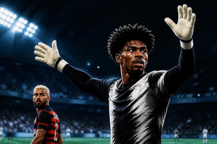 Hugo Souza elogia garotos do Corinthians após derrota para o Flamengo