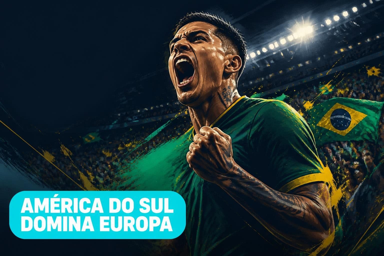América do Sul domina Europa na Copa do Mundo 2026