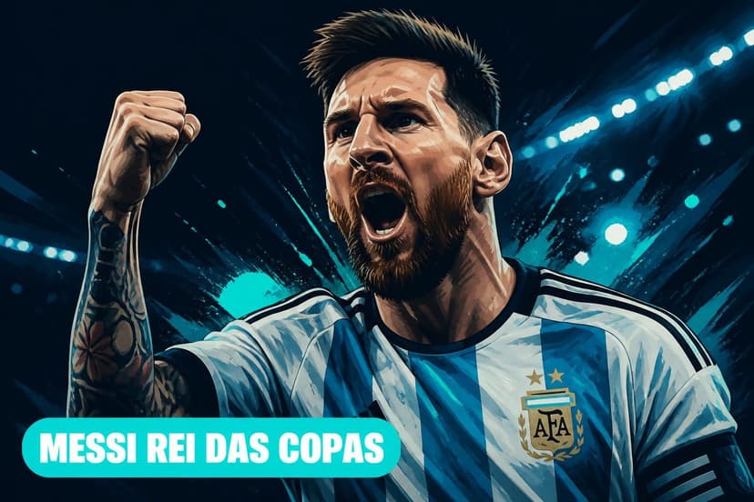 Messi é o maior artilheiro da história das Copas do Mundo
