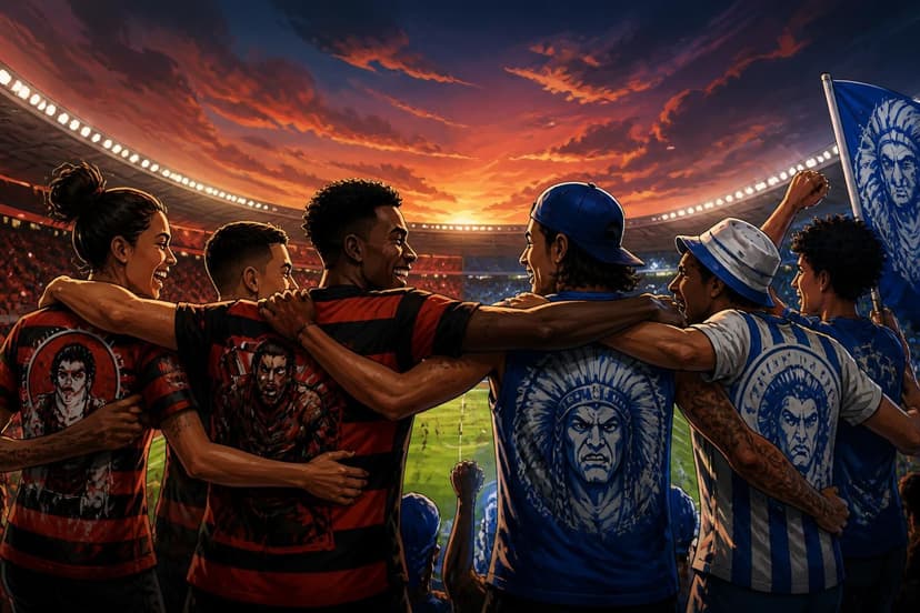 Entenda a amizade entre torcidas de Flamengo e Cruzeiro