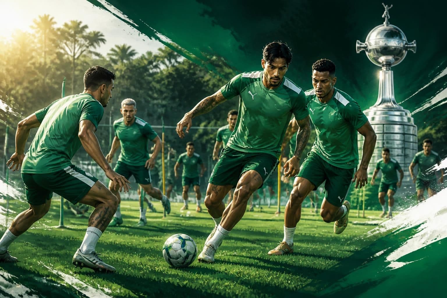 Palmeiras retoma treinos com foco no Grêmio e defesa