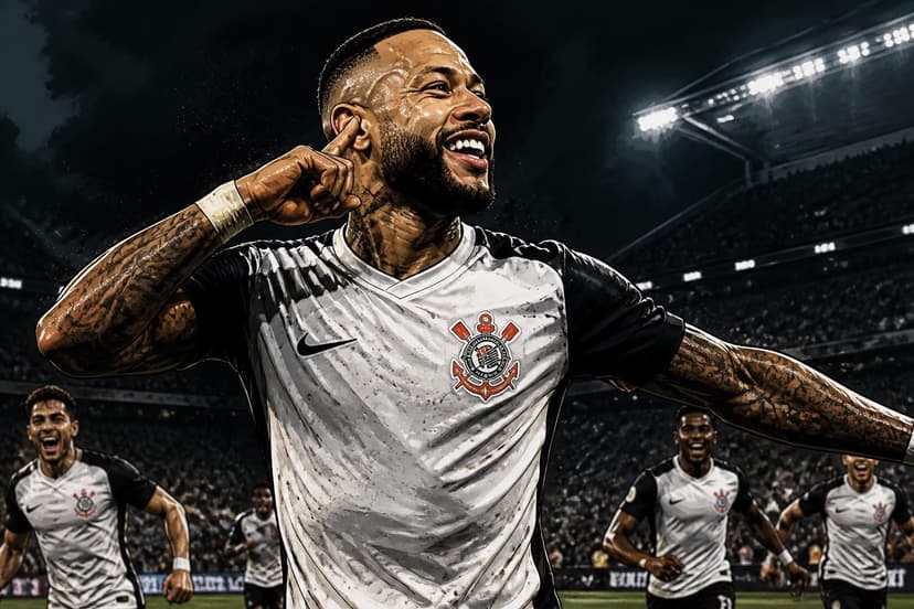 Corinthians encaminha renovação de Memphis Depay por dois anos
