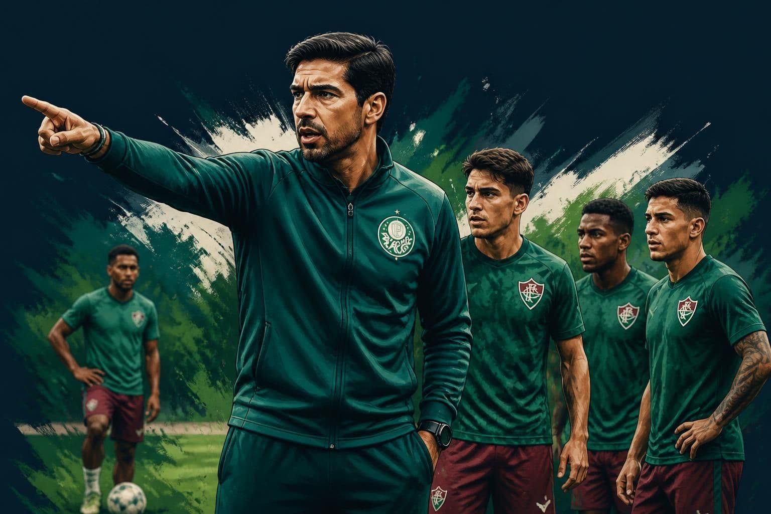 Palmeiras finaliza treinos para enfrentar o Fluminense