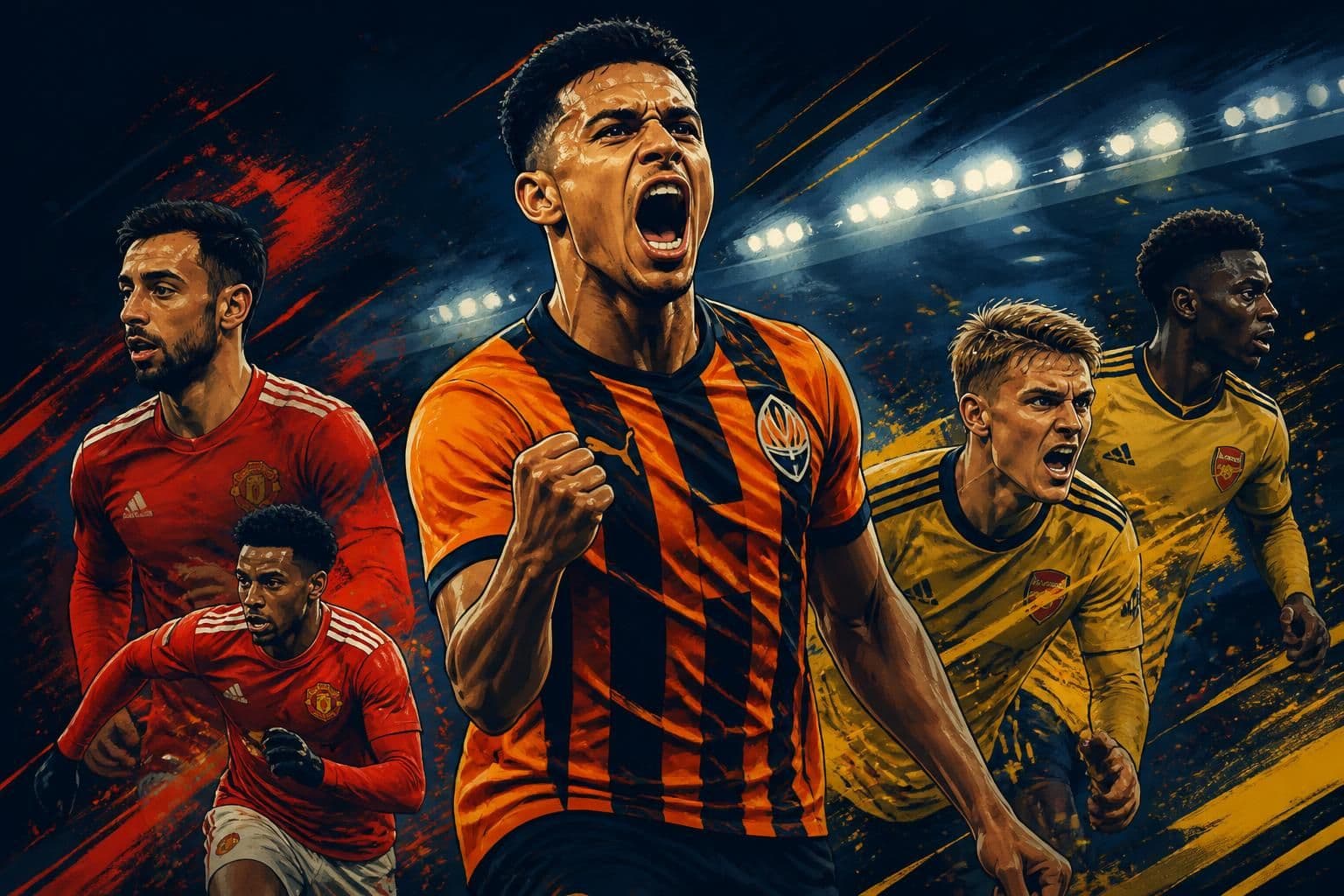 Manchester United e Arsenal disputam Kauã Elias