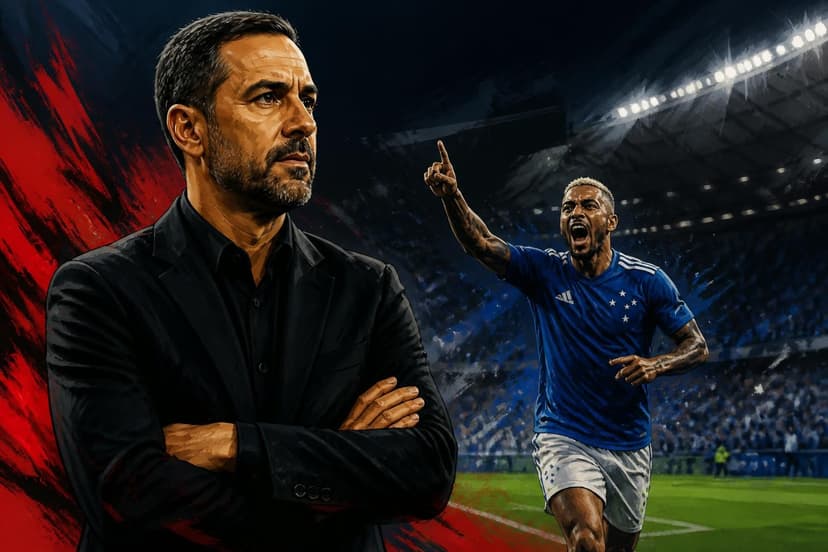 Artur Jorge exalta Matheus Pereira após vitória do Cruzeiro
