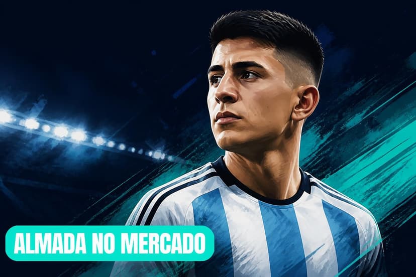 Atlético de Madrid avalia proposta de R$ 160 milhões por Almada