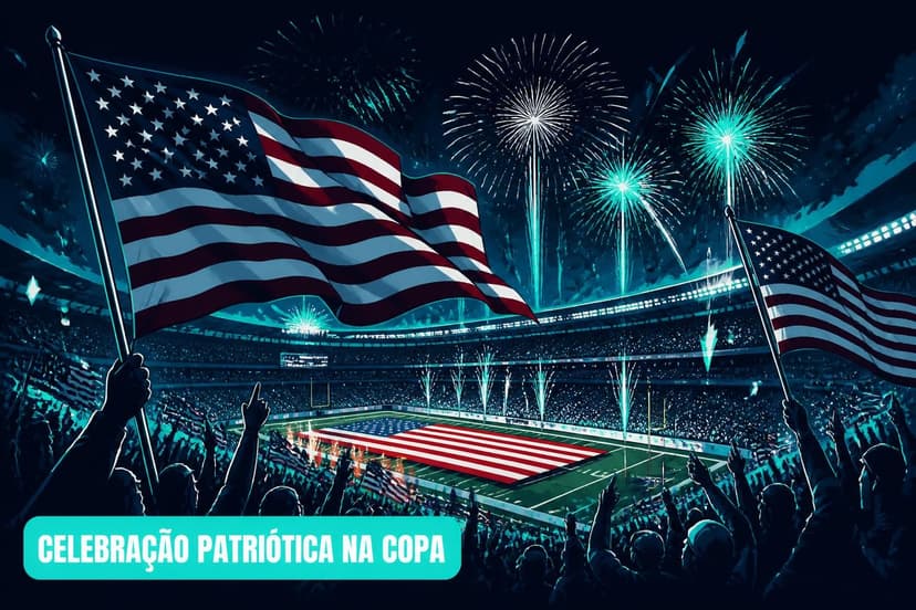 Copa 2026: Filadélfia celebra Independência dos EUA com Fogos