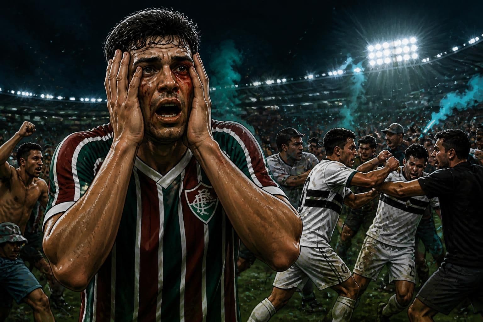 Confusão no Pós-Jogo: Platense x Fluminense e Briga em Vicente López