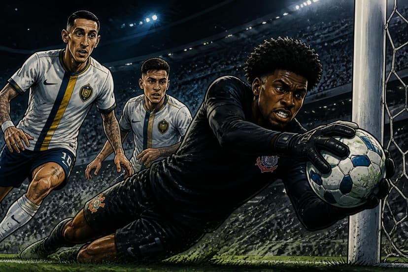 Corinthians empata com Rosario Central na Libertadores