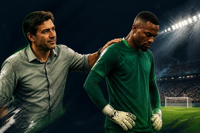 Marcos defende Carlos Miguel após falha contra Atlético-MG