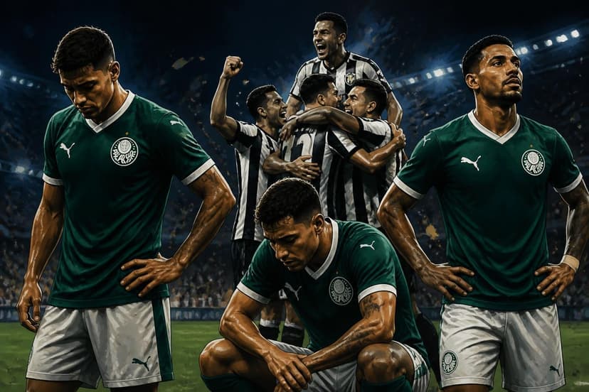Palmeiras perde liderança e repete erro de 2024 no Brasileirão
