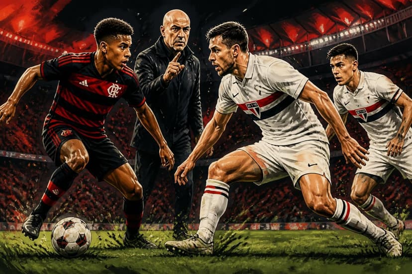 Escalações: Flamengo e São Paulo definem times para o duelo