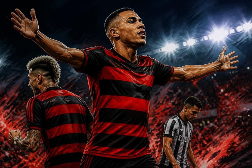 Flamengo vence Botafogo por 3 a 0 e segue na vice-liderança