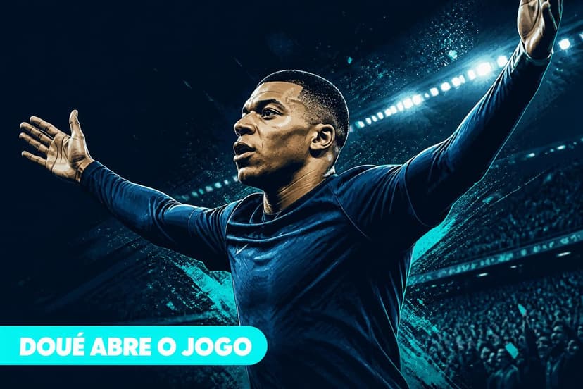 Paraguai 0 x 1 França: Doué e Mbappé decidem nas oitavas
