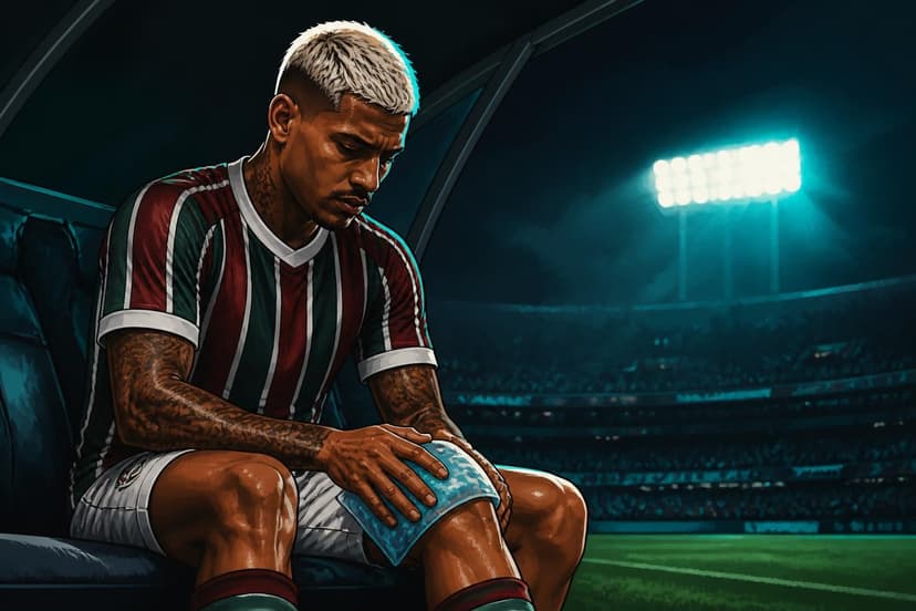 John Kennedy tem lesão atípica e perde resto da temporada no Fluminense