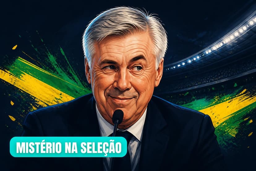 Ancelotti despista escalação do Brasil para jogo contra Japão