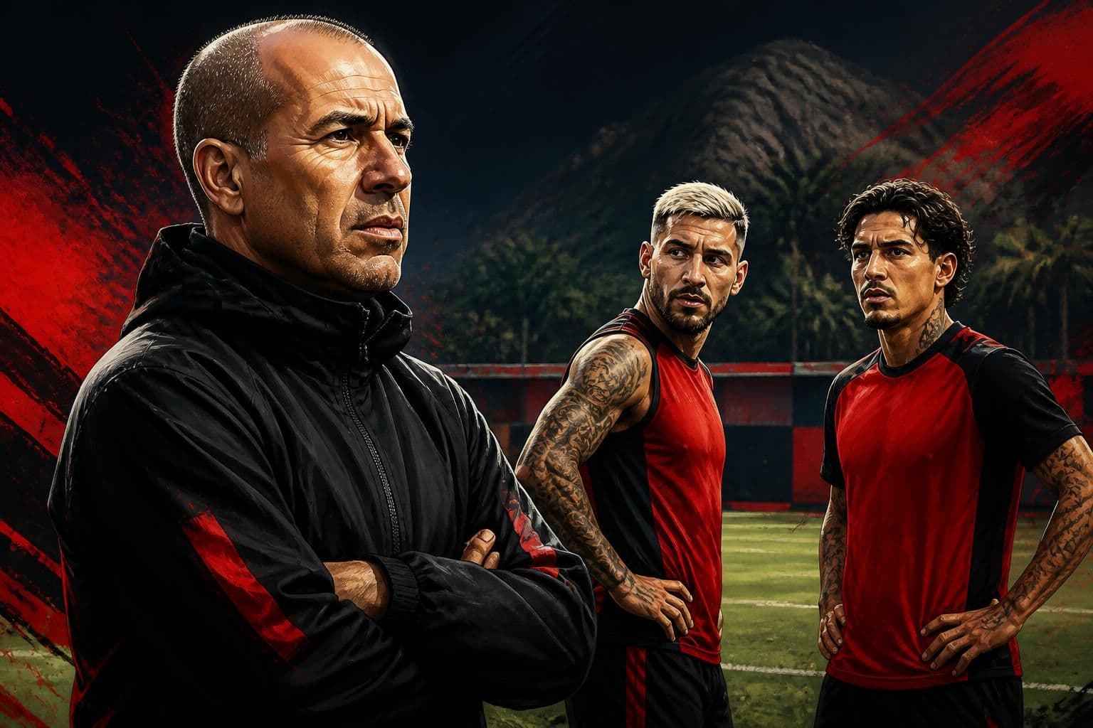 Flamengo aproveita pausa para preparar elenco de Jardim