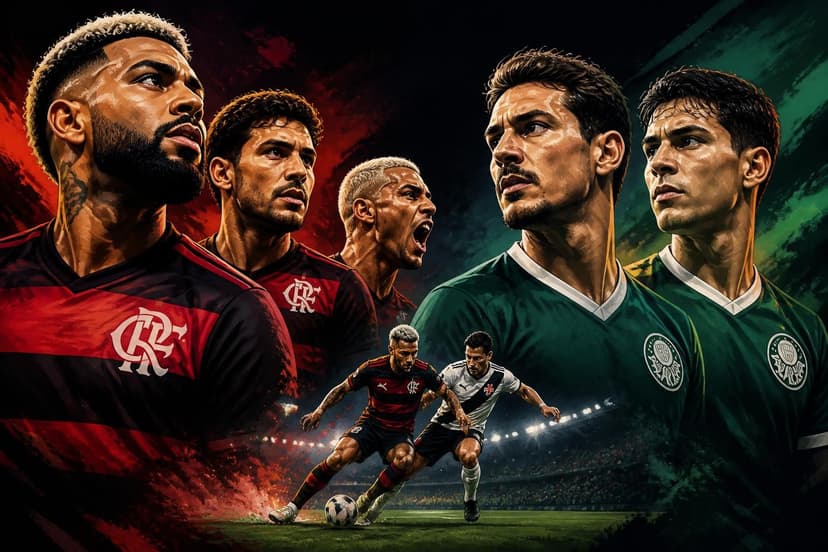 Flamengo depende de si para título do Brasileirão