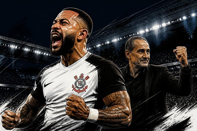 Memphis Depay e Corinthians buscam título da Libertadores