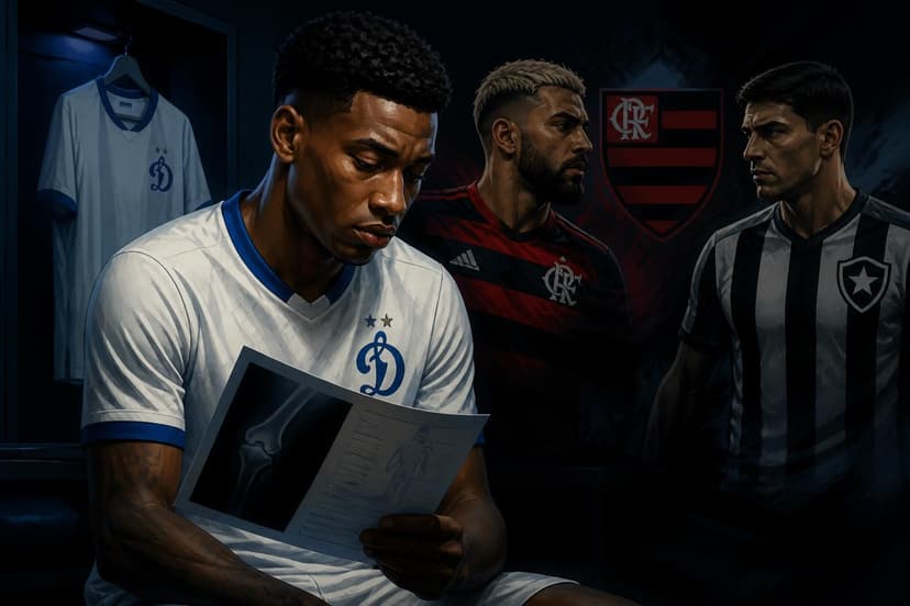 Dínamo Moscou anula negócios com Flamengo e Botafogo