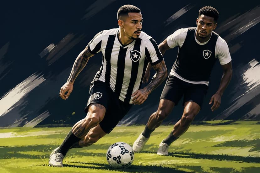 Allan retorna e reforça Botafogo contra o Vitória