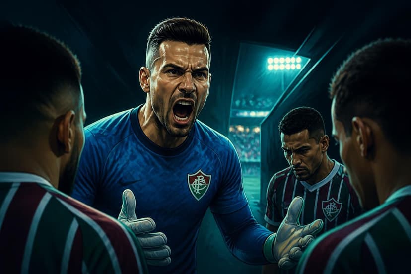 Discurso de Fábio motiva Fluminense na vitória sobre o Vasco