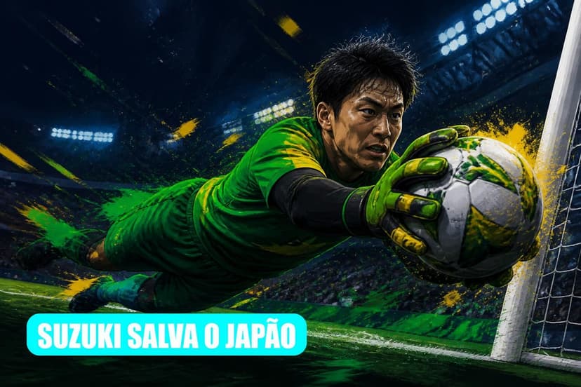 Suzuki garante empate e Japão encara Brasil na Copa