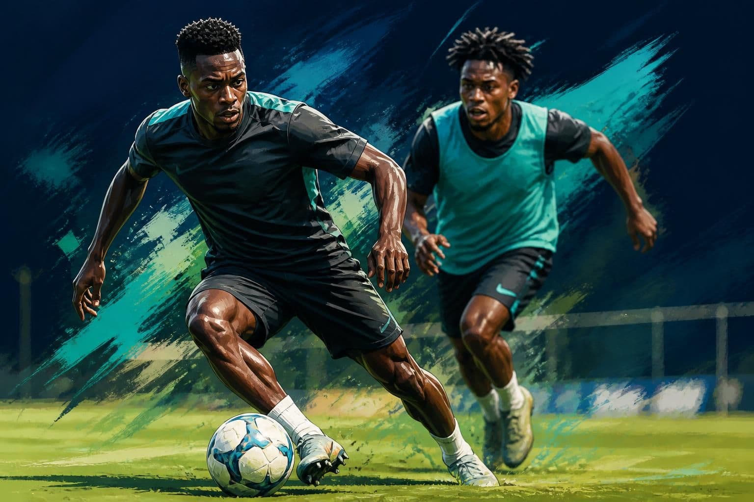Atlético-MG contrata jovens nigerianos Taiwo Alao e Abbas