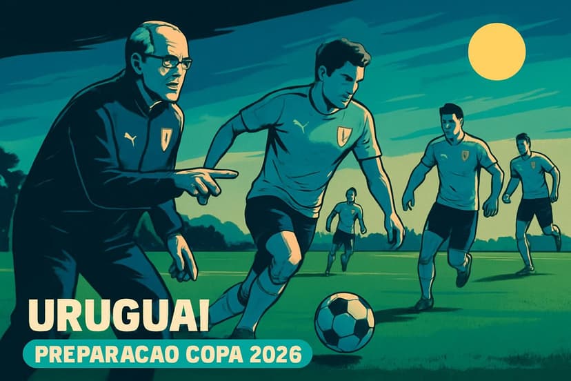 Uruguai sem Arrascaeta, Araújo e Giménez para Copa 2026
