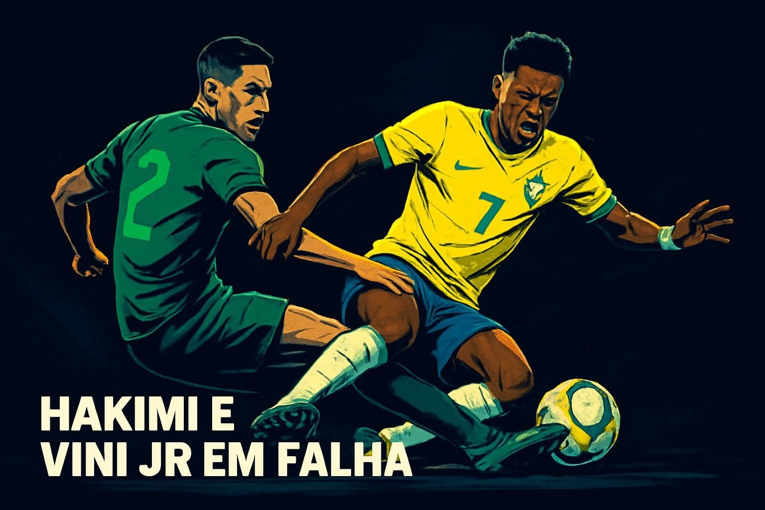 Ibrahimović diz que Hakimi deveria ter sido expulso contra Vini Jr