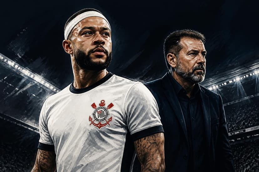 Corinthians renova com Memphis Depay sob risco financeiro