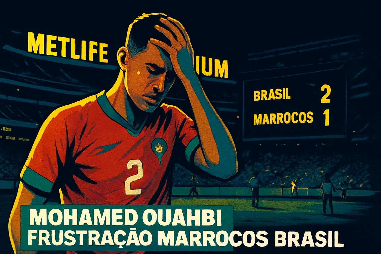 Marrocos aceita empate com Brasil em 1x1 e desafia expectativas