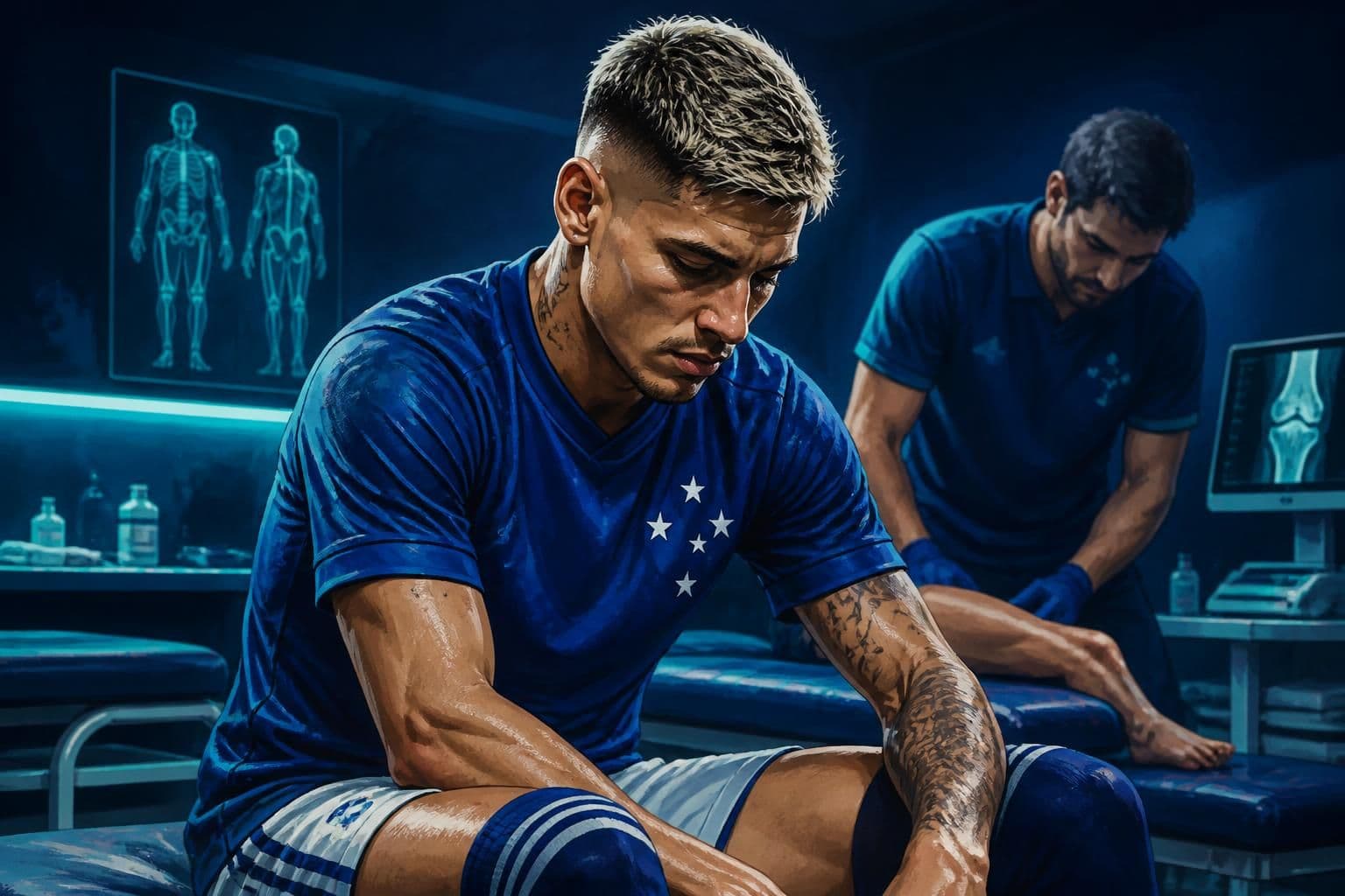 Gabriel Pec passa por cirurgia no Cruzeiro