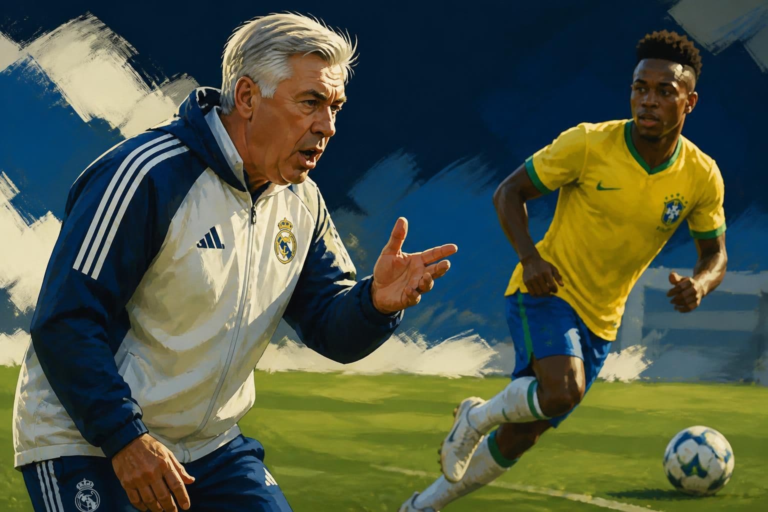 Ancelotti defende Vinicius Jr. após início difícil