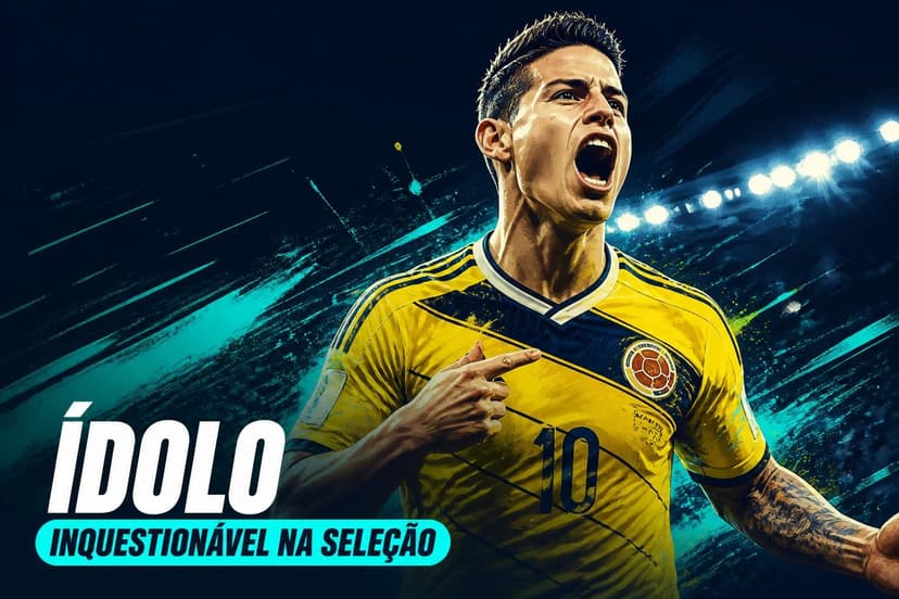 James Rodríguez: O ídolo intocável da Colômbia