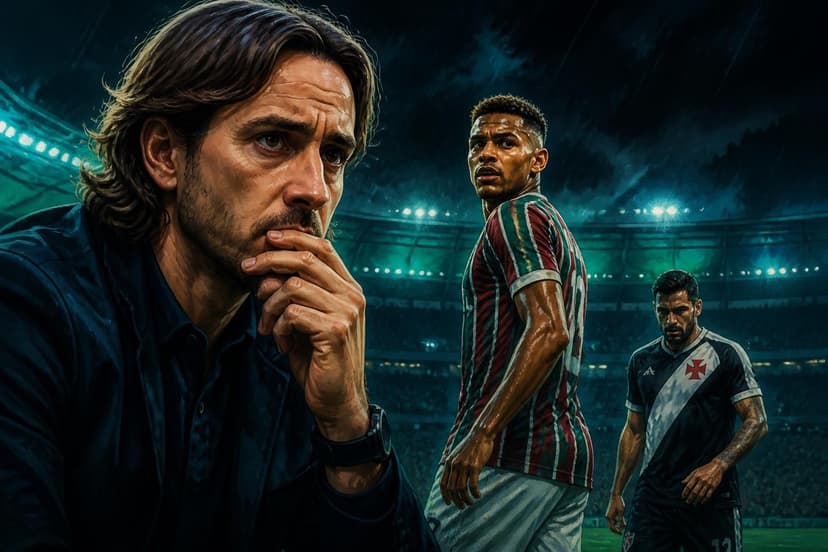 Fluminense x Vasco: Zubeldía enfrenta crise na zaga