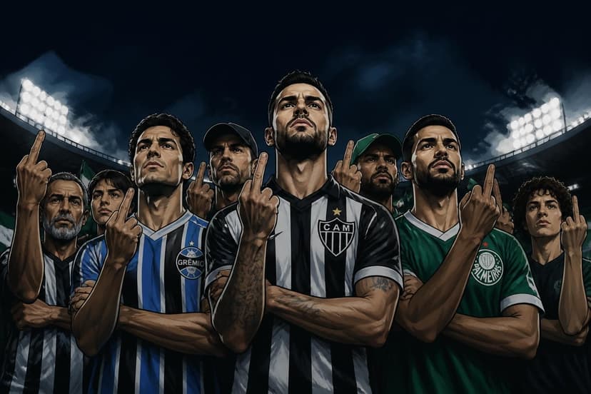 Torcidas da DPA unem semifinalistas da Copa do Brasil