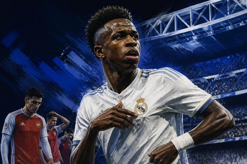 Real Madrid vence Arsenal disputa por Vini Jr.