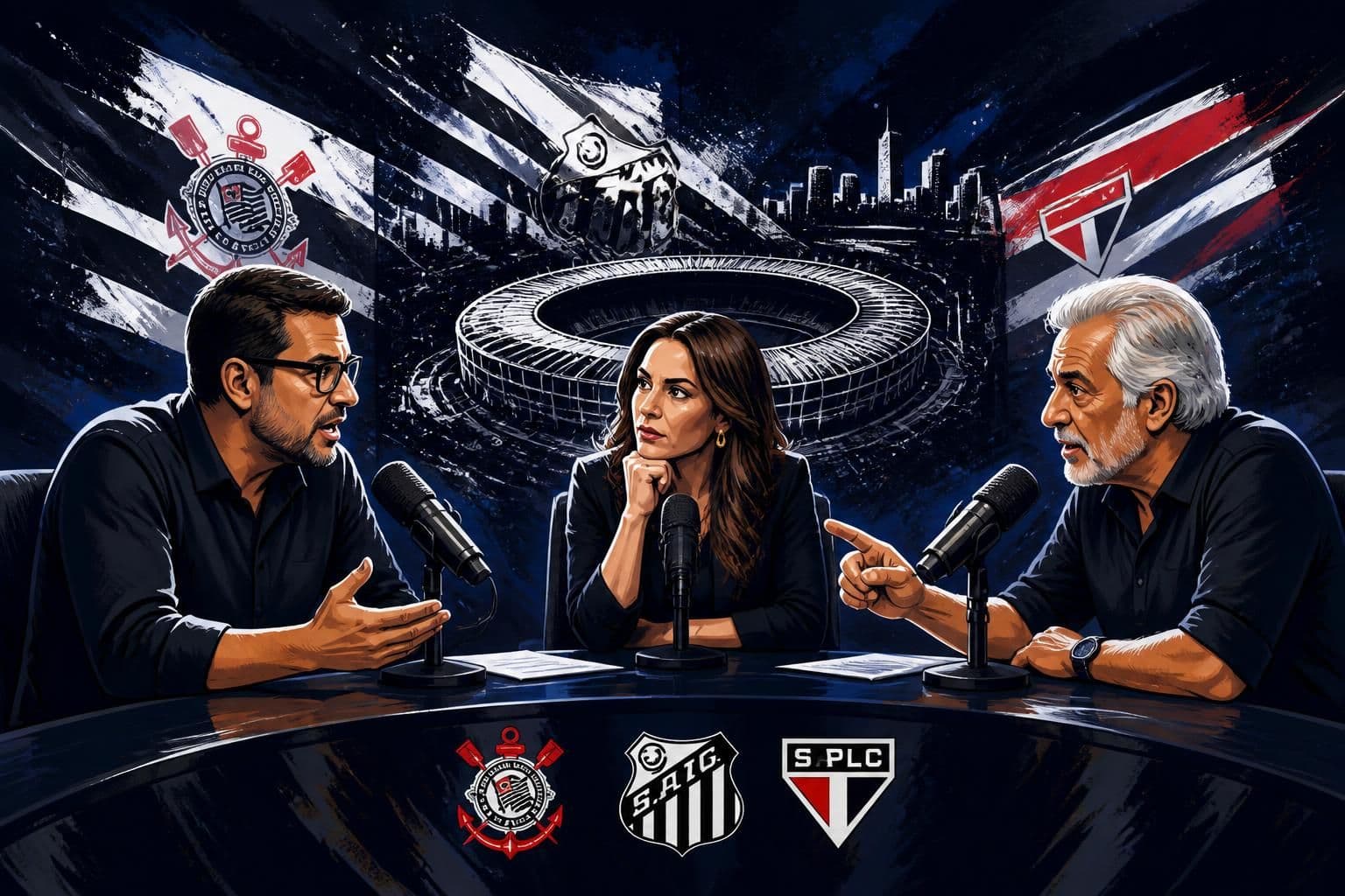 Debate Placar: Crise em Corinthians, Santos e São Paulo
