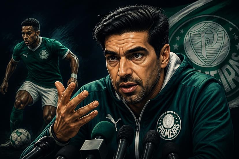 Abel Ferreira critica arbitragem após vitória do Palmeiras