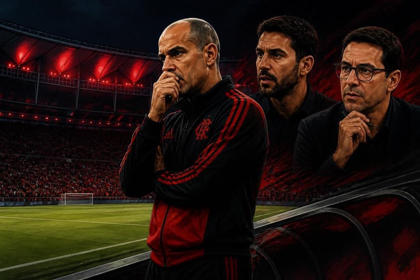 Flamengo sob pressão: problemas coletivos de Leonardo Jardim