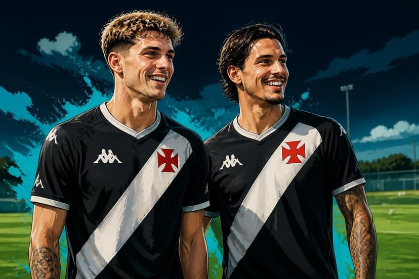 Vasco apresenta Colidio e Sosa em novo reforço