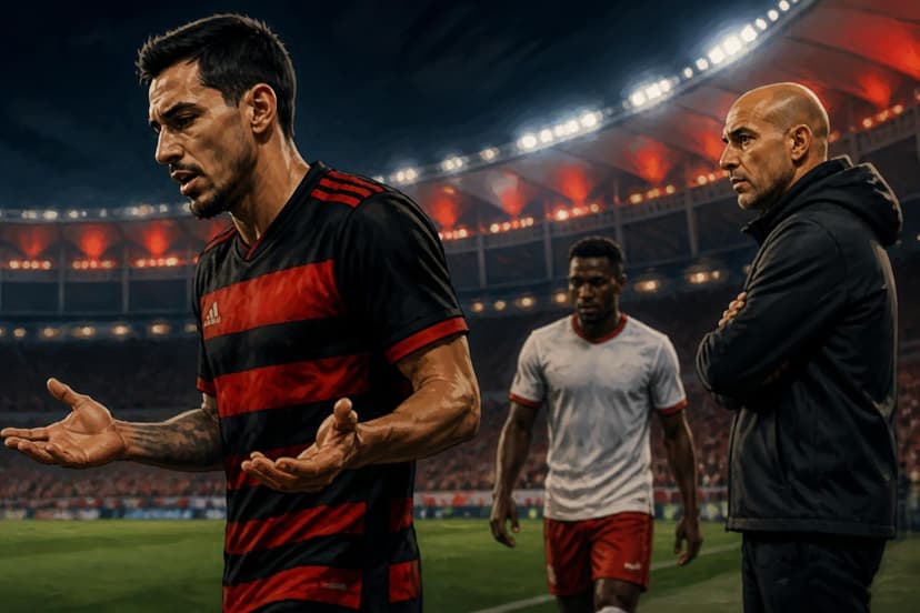 Pedro se irrita ao ser substituído após gol