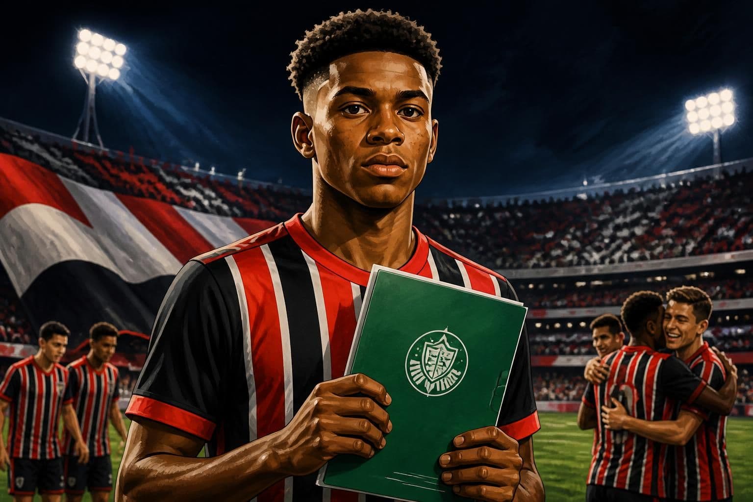 São Paulo cede Geovanne ao Palmeiras e mantém direitos