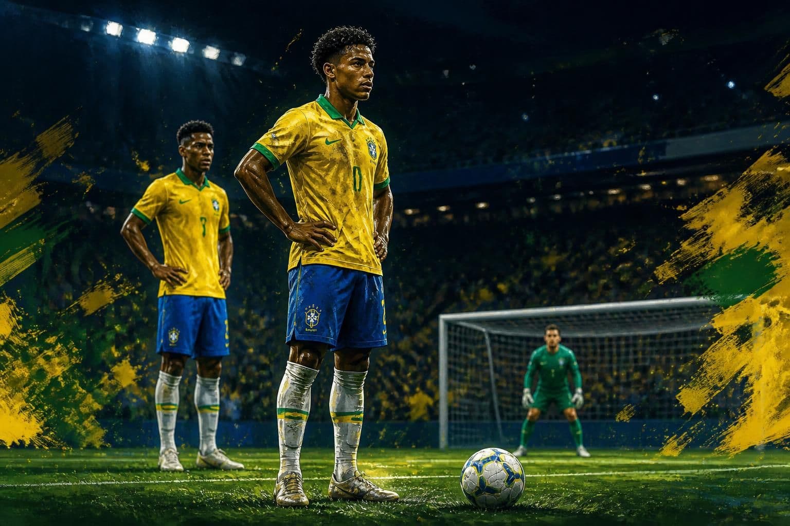 Endrick explica papel de proteger pênaltis na Seleção