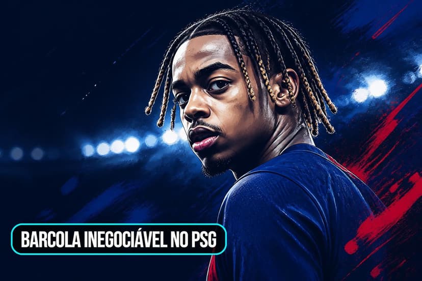 PSG nega venda de Bradley Barcola para clubes europeus