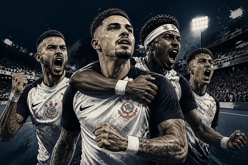 Corinthians reage e empata com Estudiantes na Libertadores