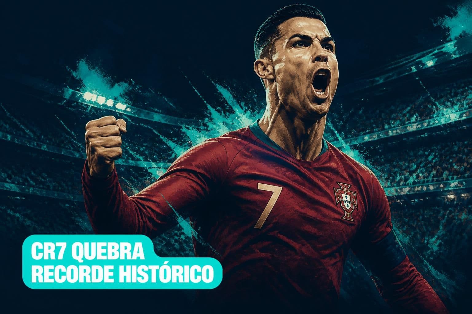 Portugal goleia Uzbequistão com dois gols de Cristiano Ronaldo