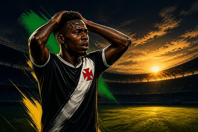 Vasco tem o pior ataque do Brasileirão após pausa