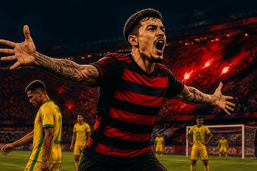 Flamengo goleia Mirassol por 5 a 1 no Brasileirão